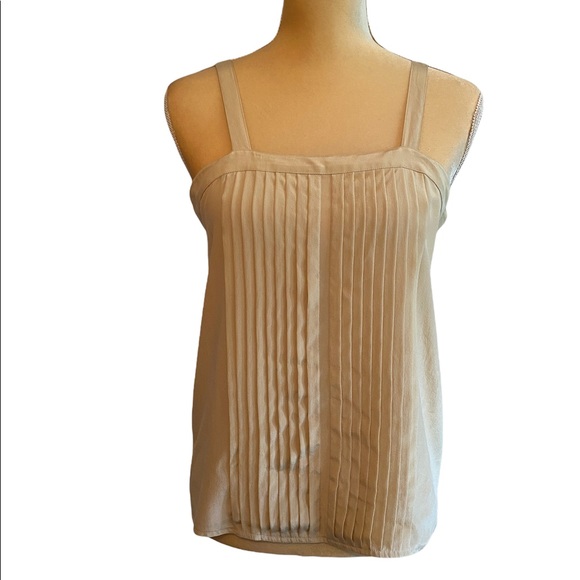 Nordstrom Tops - Nordstrom Gallery Vintage Silk Button Back Tank - Off-White